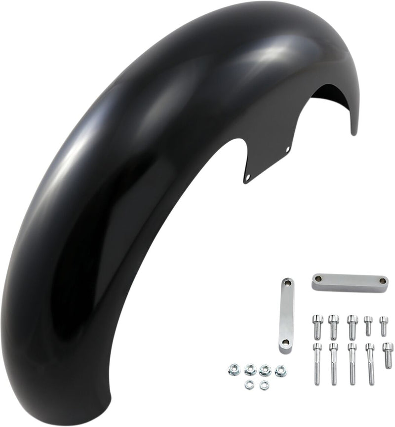 Klock Werks Tyre Hugger Series Front Fender - Black - KWF-04-0469