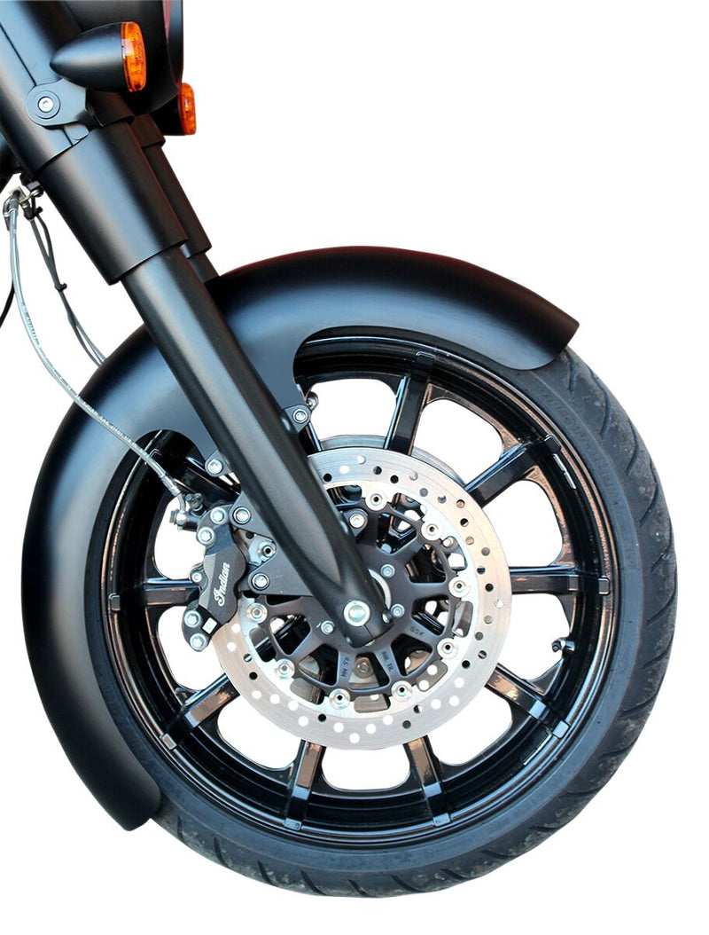 Klock Werks Tyre Hugger Series Front Fender - Black - KWF-04-0468