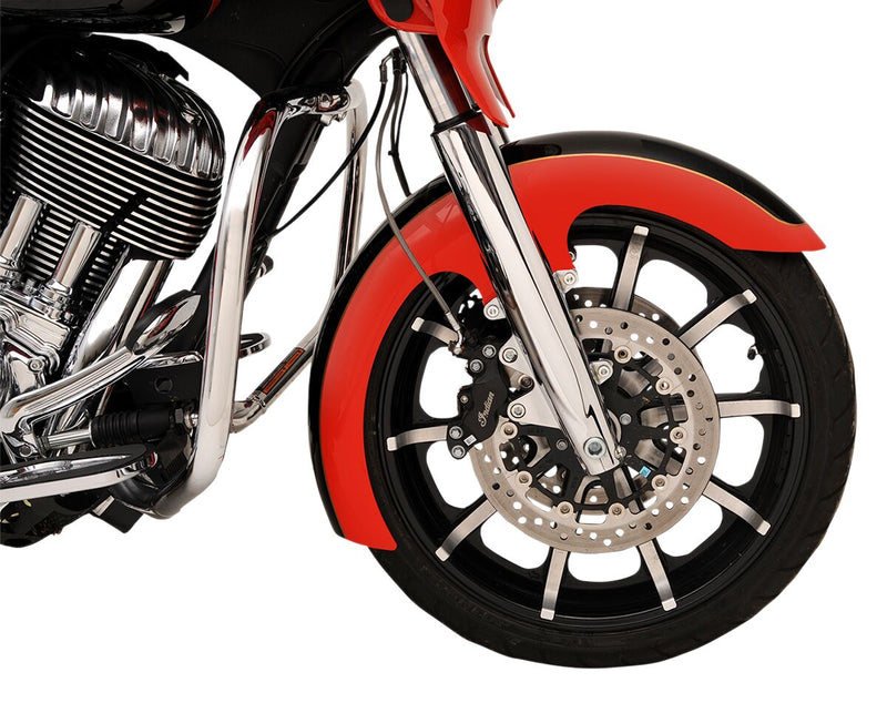 Klock Werks Tyre Hugger Series Front Fender - Black - KWF-04-0460