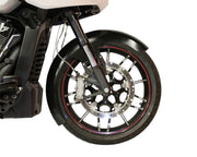 Klock Werks Tyre Hugger Series Front Fender - Black - KWF-04-0585