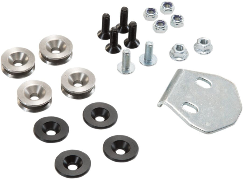 SW-Motech Adapter Kit for ADVENTURE-RACK - Black, Silver, Luggage Rack