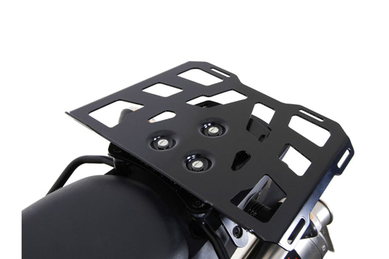 SW-Motech Luggage Rack Extension for ALU-Racks - Black, Powder-Coated, Luggage, Luggage Rack, Rear, Rear Rack