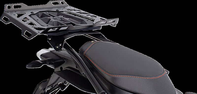 SW-Motech Luggage Rack Extension For Street-Rack - Black, Powder-Coated
