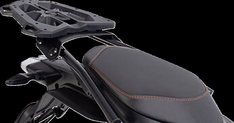 SW-Motech Luggage Rack Extension For Street-Rack - Black, Powder-Coated