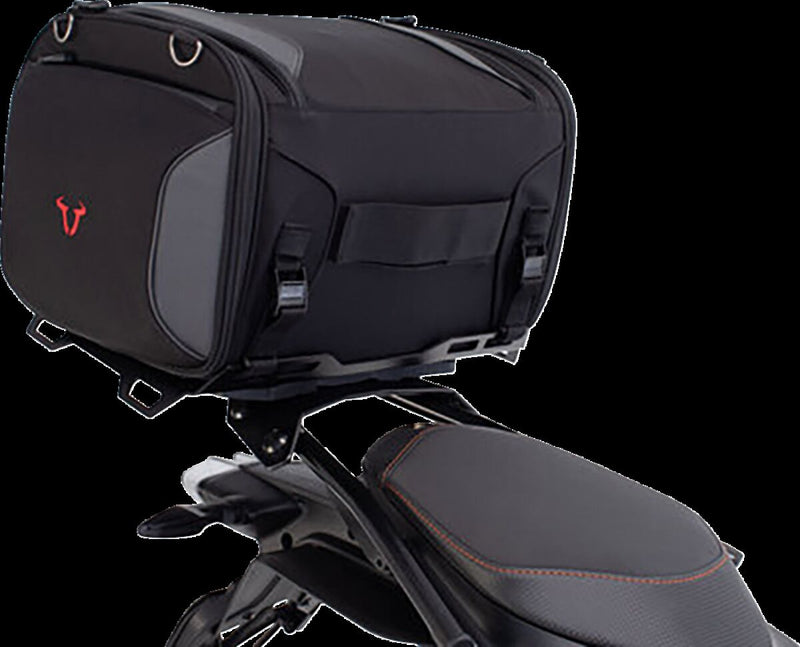 SW-Motech Luggage Rack Extension For Street-Rack - Black, Powder-Coated
