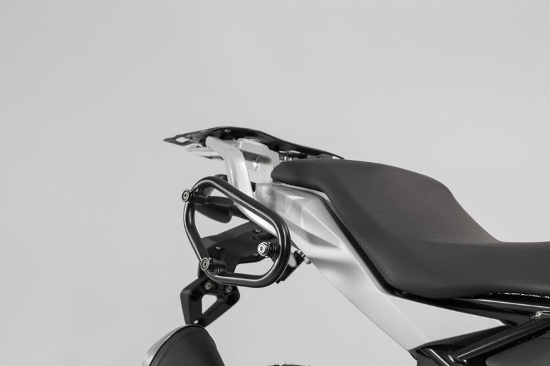 SW-Motech SLC Side Carrier - Black, Powder-Coated, Left, Luggage, Luggage Rack, Side Carrier - HTA.07.862.10000