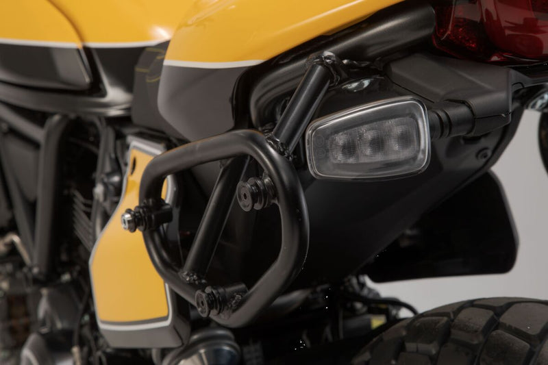 SW-Motech SLC Side Carrier - Black, Powder-Coated, Left, Luggage, Luggage Rack, Side Carrier - HTA.22.916.10000