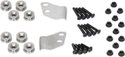 SW-Motech Adapter Kit for EVO Side Carriers - Silver, Luggage Rack
