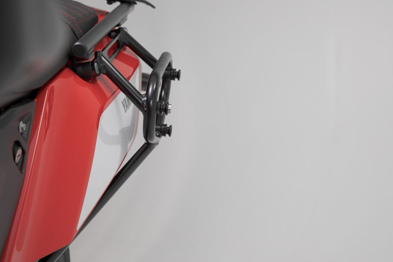 SW-Motech SLC Side Carrier - Black, Powder-Coated, Left, Luggage, Luggage Rack, Side Carrier - HTA.06.799.10000