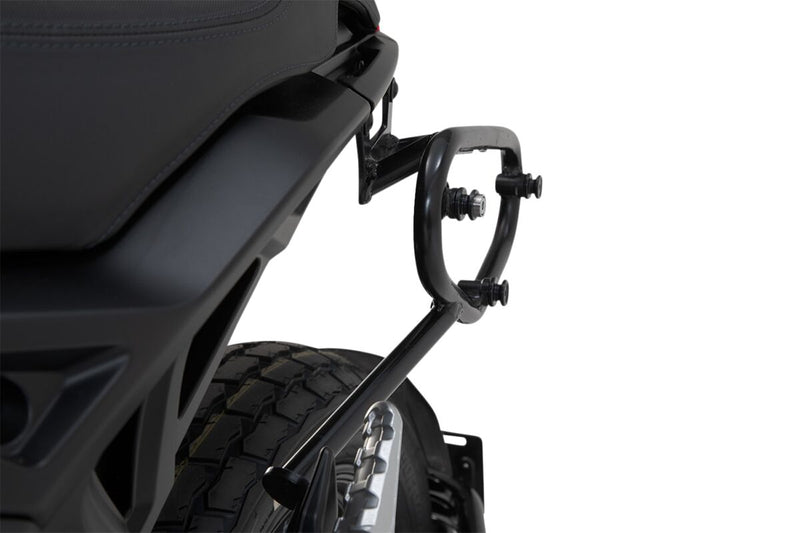 SW-Motech SLC Side Carrier - Black, Powder-Coated, Left, Luggage, Luggage Rack, Side Carrier - HTA.20.935.10000