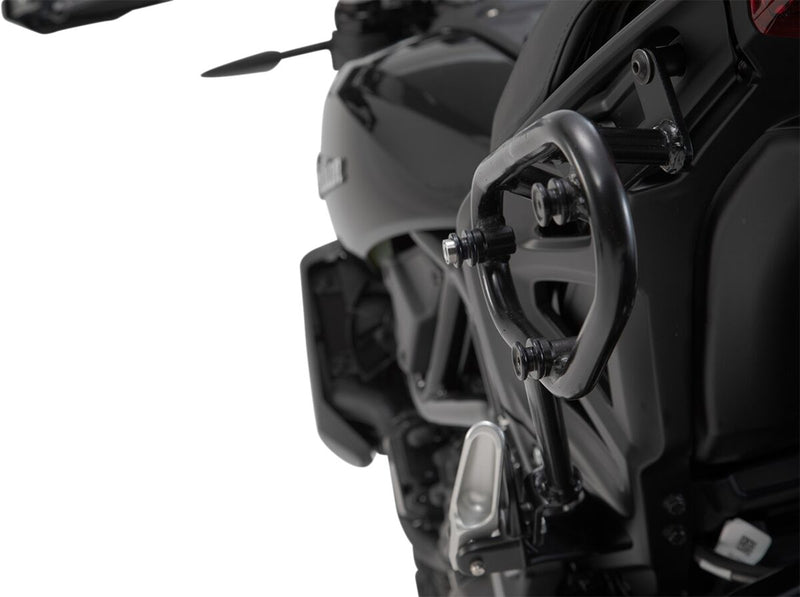 SW-Motech SLC Side Carrier - Black, Powder-Coated, Left, Luggage, Luggage Rack, Side Carrier - HTA.20.935.10000