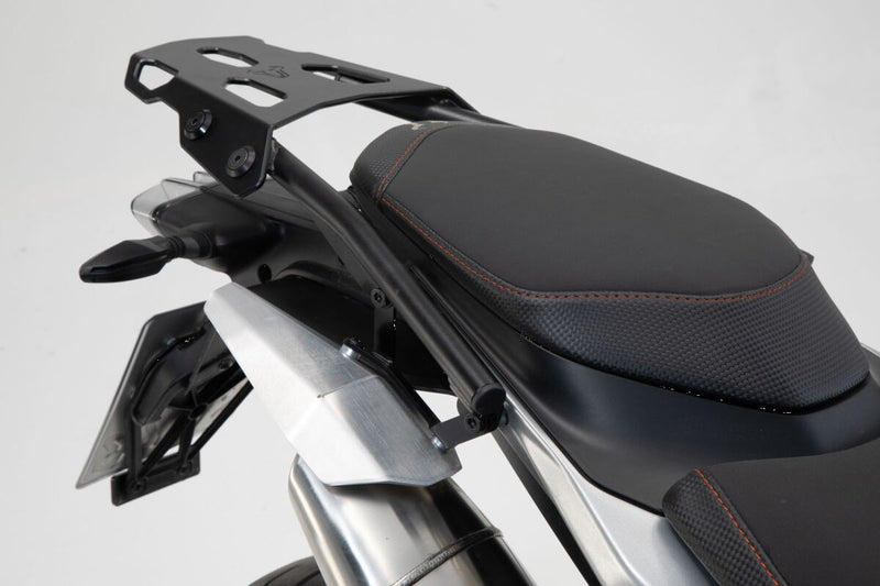SW-Motech Street Rack - Black, Powder-Coated, Powder-Coated Black, Luggage Rack, Rear, Rear Rack - GPT.04.641.16000/B