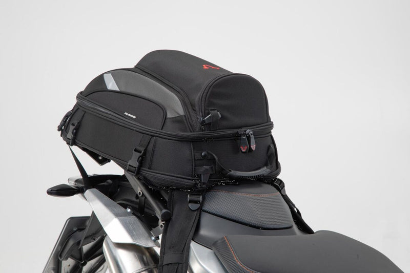 SW-Motech Street Rack - Black, Powder-Coated, Powder-Coated Black, Luggage Rack, Rear, Rear Rack - GPT.04.641.16000/B