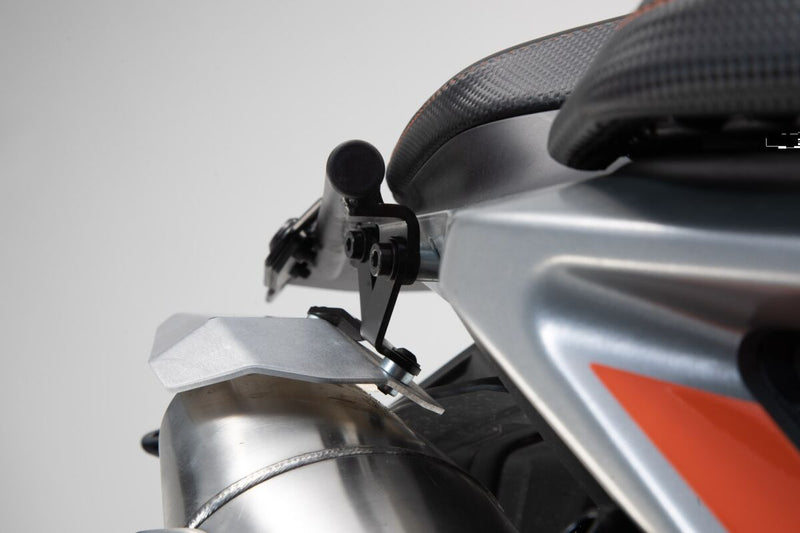 SW-Motech Street Rack - Black, Powder-Coated, Powder-Coated Black, Luggage Rack, Rear, Rear Rack - GPT.04.641.16000/B