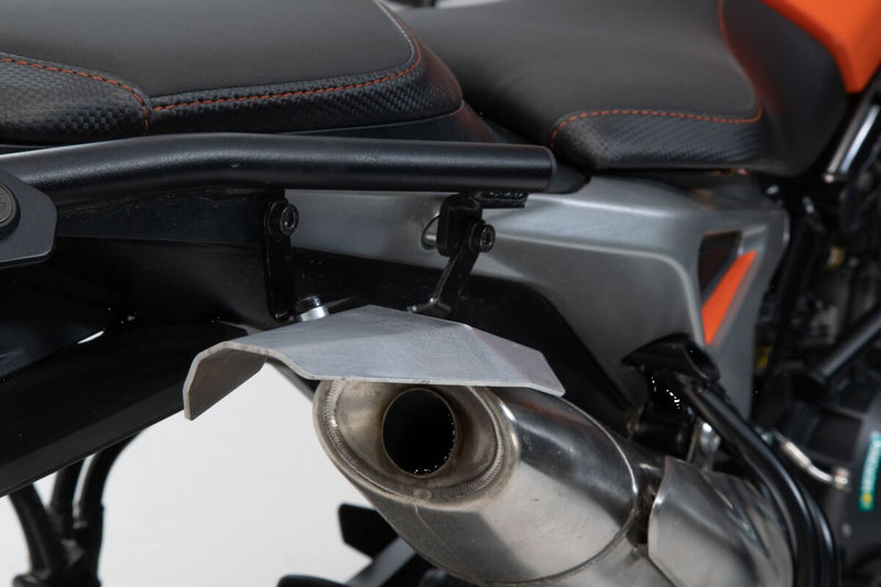 SW-Motech Street Rack - Black, Powder-Coated, Powder-Coated Black, Luggage Rack, Rear, Rear Rack - GPT.04.641.16000/B