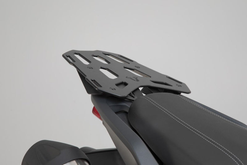 SW-Motech Street Rack - Black, Powder-Coated, Powder-Coated Black, Luggage Rack, Rear, Rear Rack - GPT.11.441.16000/B