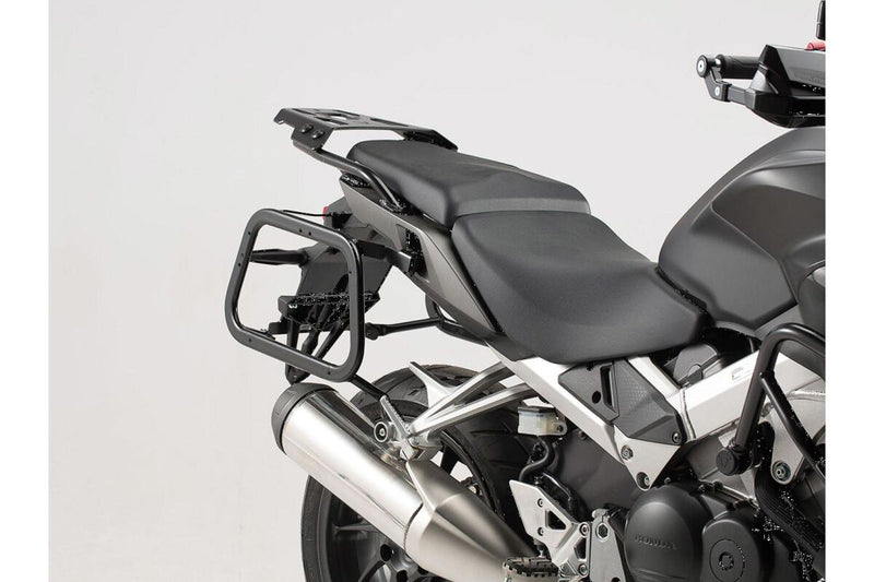 SW-Motech EVO Side Carrier - Black, Powder-Coated, Powder-Coated Black, Luggage, Rear - KFT.01.548.20000/B
