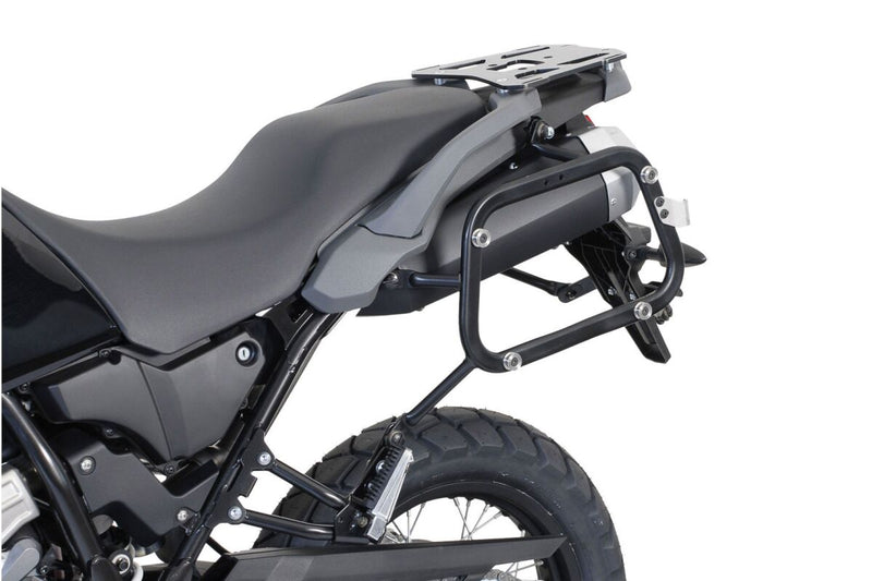 SW-Motech EVO Side Carrier - Black, Powder-Coated, Powder-Coated Black, Luggage, Rear - KFT.06.570.200