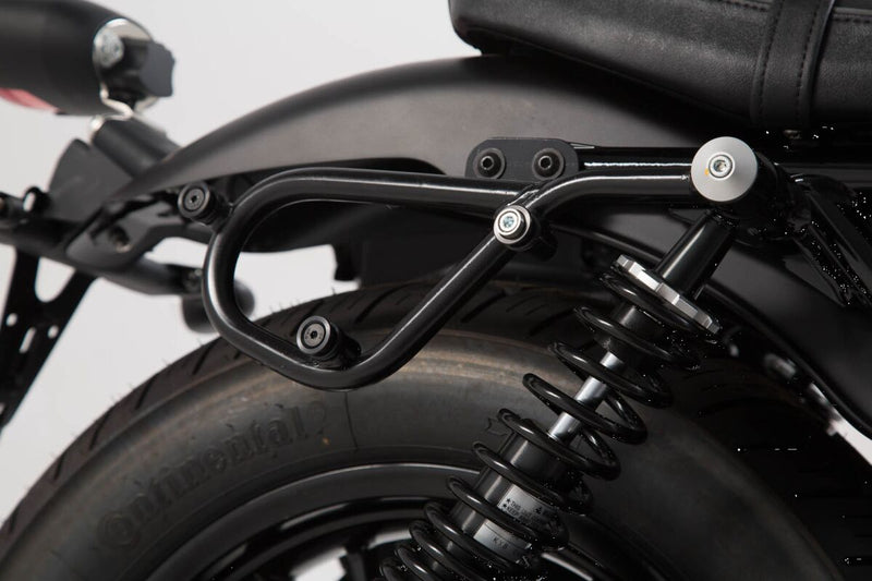 SW-Motech SLC Side Carrier - Black, Powder-Coated, Luggage, Luggage Rack, Right, Side Carrier - HTA.17.797.11001