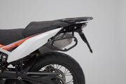 SW-Motech SLC Side Carrier - Black, Powder-Coated, Left, Luggage, Luggage Rack, Side Carrier - HTA.04.521.10000