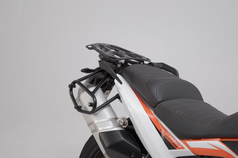 SW-Motech SLC Side Carrier - Black, Powder-Coated, Luggage, Luggage Rack, Right, Side Carrier - HTA.04.521.11000