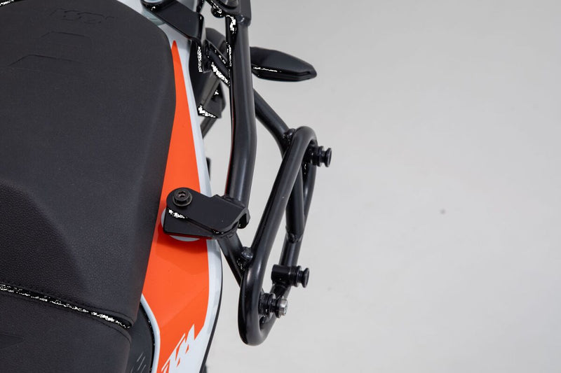 SW-Motech SLC Side Carrier - Black, Powder-Coated, Left, Luggage, Luggage Rack, Side Carrier - HTA.04.958.10000