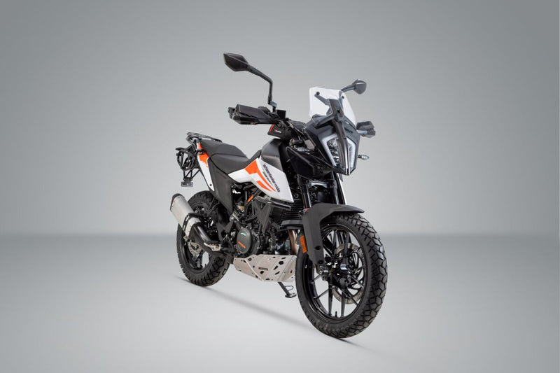 SW-Motech SLC Side Carrier - Black, Powder-Coated, Luggage, Luggage Rack, Right, Side Carrier - HTA.04.958.11000
