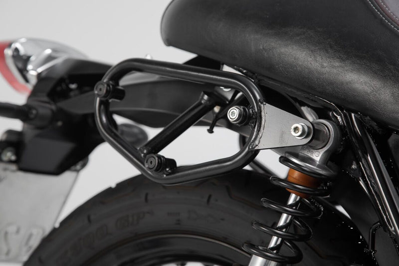 SW-Motech SLC Side Carrier - Black, Powder-Coated, Left, Luggage, Luggage Rack, Side Carrier - HTA.08.933.10000