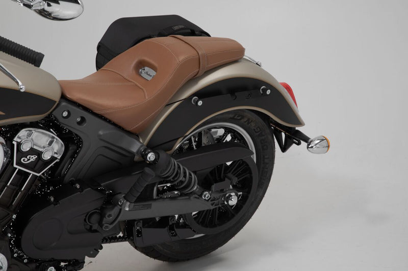 SW-Motech SLH Side Carrier - Black, Powder-Coated, Luggage, Luggage Rack, Side Carrier - HTA.20.682.10000