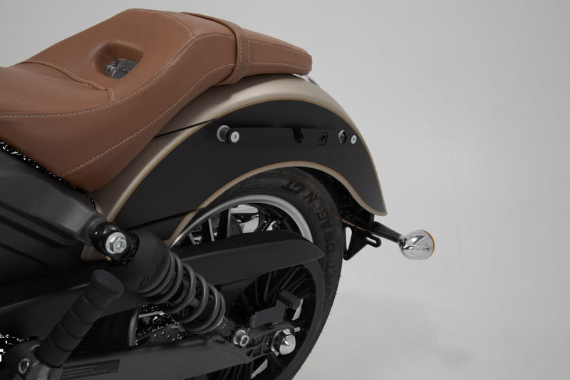 SW-Motech SLH Side Carrier - Black, Powder-Coated, Luggage, Luggage Rack, Side Carrier - HTA.20.682.10000