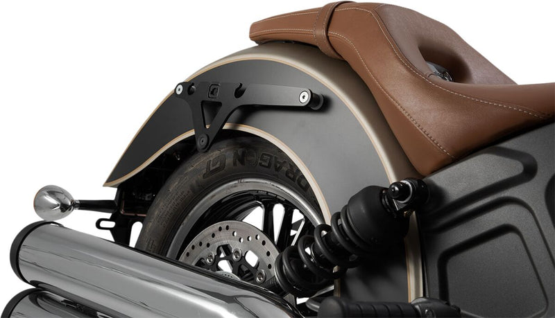SW-Motech SLH Side Carrier - Black, Powder-Coated, Luggage, Luggage Rack, Side Carrier - HTA.20.682.11000