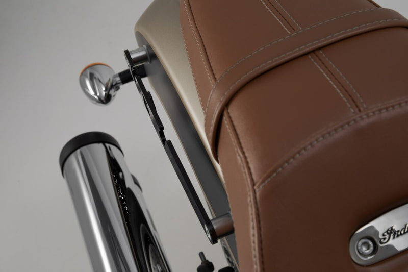 SW-Motech SLH Side Carrier - Black, Powder-Coated, Luggage, Luggage Rack, Side Carrier - HTA.20.682.11000
