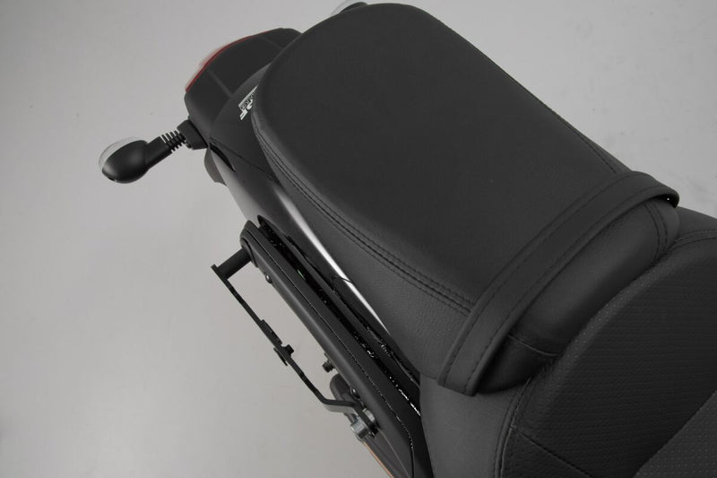 SW-Motech SLH Side Carrier - Black, Powder-Coated, Luggage, Luggage Rack, Side Carrier - HTA.08.682.11000