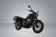 SW-Motech SLH Side Carrier - Black, Powder-Coated, Luggage, Luggage Rack, Side Carrier - HTA.01.682.11000