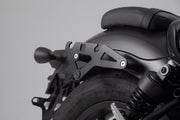 SW-Motech SLH Side Carrier - Black, Powder-Coated, Luggage, Luggage Rack, Side Carrier - HTA.01.682.11000