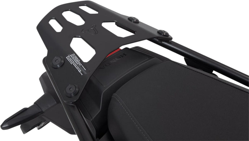 SW-Motech Street Rack - Black, Powder-Coated, Powder-Coated Black, Luggage Rack, Rear, Rear Rack - GPT.01.808.16000/B