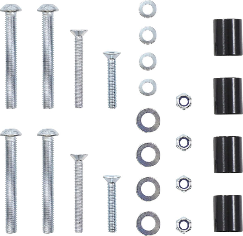 Moose Offroad Hard-parts Dual-Sport Rear Rack - Black - PX1609
