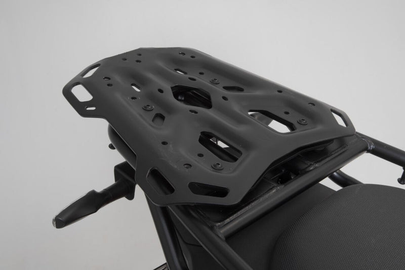 SW-Motech Adventure Rack - Black, Powder-Coated, Luggage, Luggage Rack, Rear Rack
