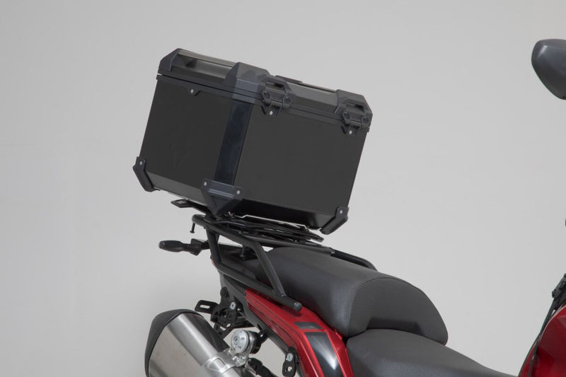 SW-Motech Adventure Rack - Black, Powder-Coated, Luggage, Luggage Rack, Rear Rack