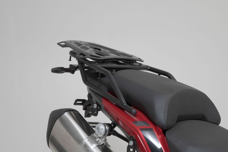 SW-Motech Adventure Rack - Black, Powder-Coated, Luggage, Luggage Rack, Rear Rack