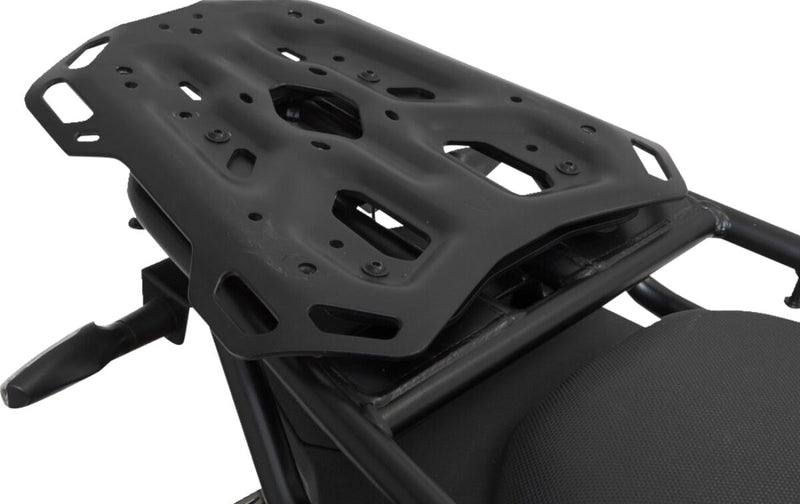 SW-Motech Adventure Rack - Black, Powder-Coated, Luggage, Luggage Rack, Rear Rack