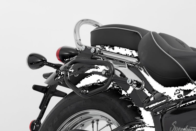 SW-Motech SLC Side Carrier - Black, Powder-Coated, Luggage, Luggage Rack, Right, Side Carrier - HTA.11.902.11001