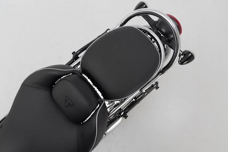 SW-Motech SLC Side Carrier - Black, Powder-Coated, Left, Luggage, Luggage Rack, Side Carrier - HTA.11.902.10001