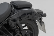SW-Motech SLH Side Carrier - Black, Powder-Coated, Luggage, Luggage Rack, Side Carrier - HTA.01.682.10200