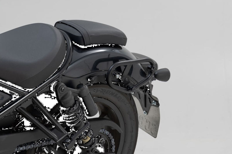 SW-Motech SLC Side Carrier - Black, Powder-Coated, Left, Luggage, Luggage Rack, Side Carrier - HTA.01.843.10000