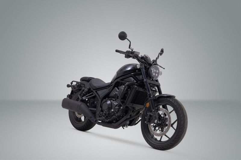 SW-Motech SLC Side Carrier - Black, Powder-Coated, Left, Luggage, Luggage Rack, Side Carrier - HTA.01.843.10000