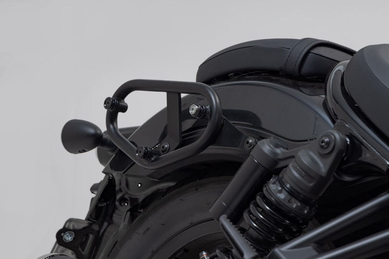 SW-Motech SLC Side Carrier - Black, Powder-Coated, Luggage, Luggage Rack, Right, Side Carrier - HTA.01.843.11000