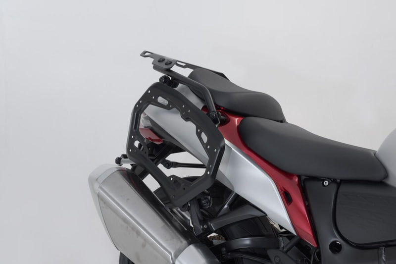 SW-Motech PRO Side Carrier - Black, Powder-Coated, Luggage, Luggage Rack, Side Carrier - KFT.05.987.30000/B