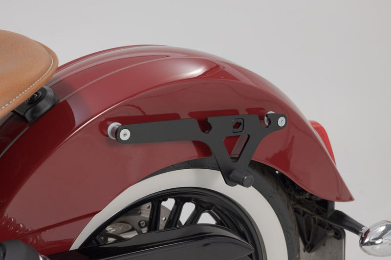SW-Motech SLH Side Carrier - Black, Powder-Coated, Luggage, Luggage Rack, Side Carrier - HTA.20.682.10100