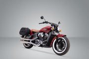 SW-Motech SLH Side Carrier - Black, Powder-Coated, Luggage, Luggage Rack, Side Carrier - HTA.20.682.10100